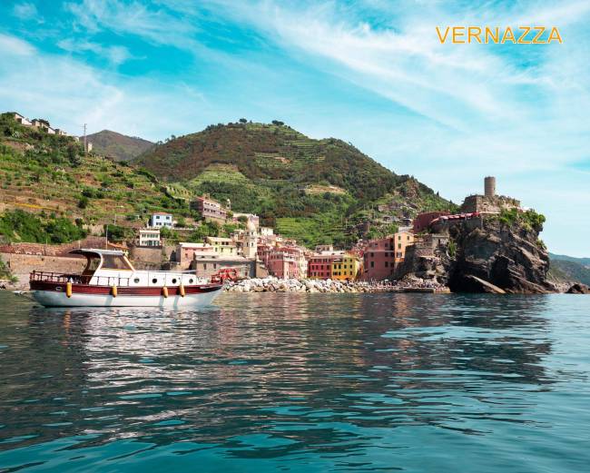 Tour in Barca delle Cinque Terre e Porto Venere con Partenza da La Spezia